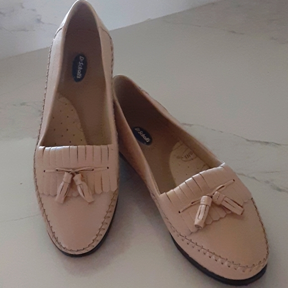 🆕️ Dr Scholl's Cream Size 7 1/2 Loafers Shoes - Picture 12 of 16